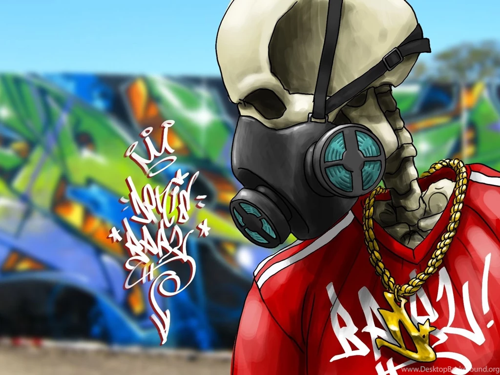 Wallpapers "graffiti Skull"
