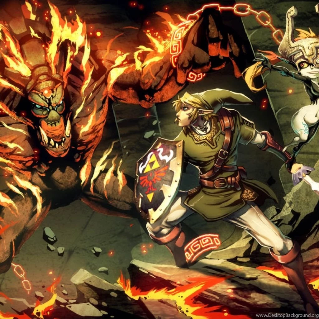 Link   The Legend Of Zelda iPad 1 & 2 Wallpapers