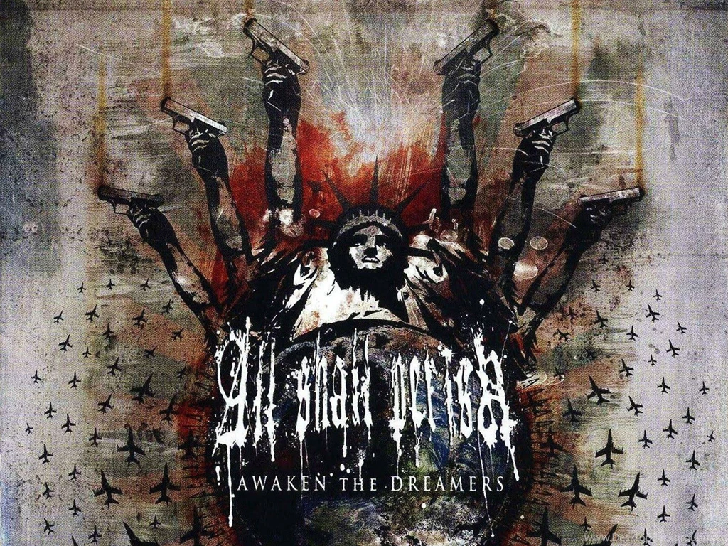 ALL SHALL PERISH Deathcore Heavy Metal 1asp Dark Evil Poster ...