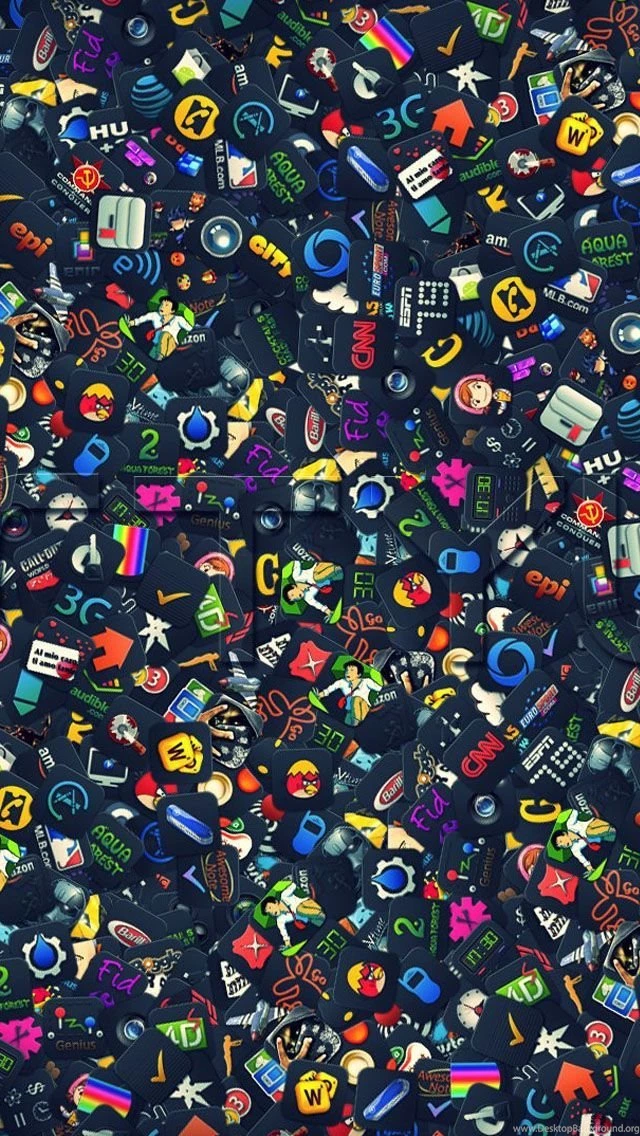 Icon Set iPhone 5s Wallpapers Download