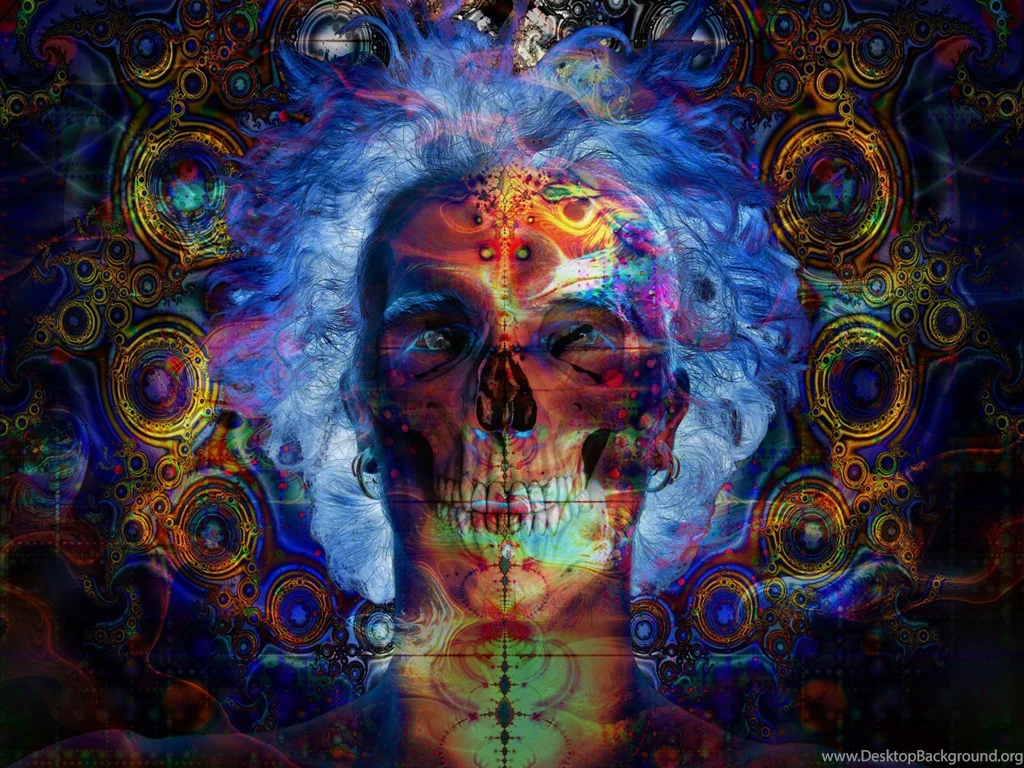 Dark Skull Trippy Wallpapers Hd
