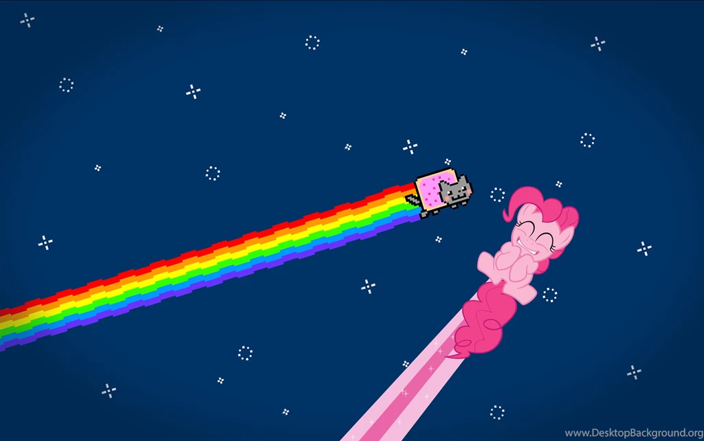 Nyan Cat And Pinkie Pie Wallpapers By Nestordc On DeviantArt