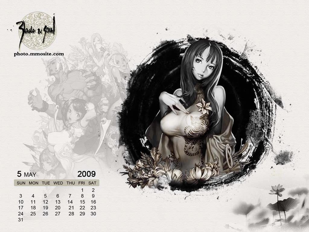 May Calendar   Blade And Soul Wallpapers 18   Blade And Soul Photo ...