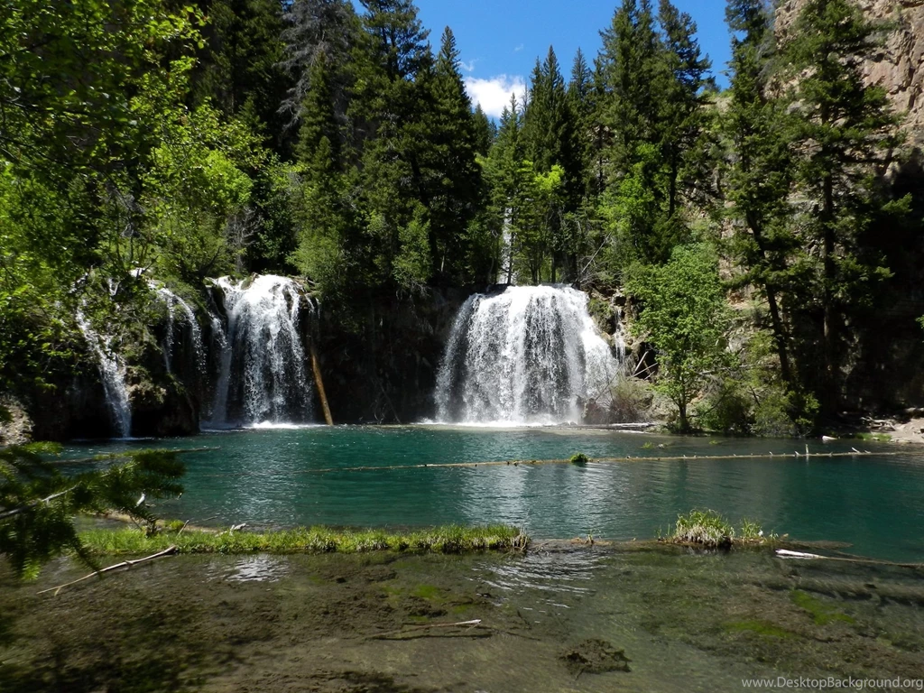 Wallpapers Parks Waterfalls Hanging Lake Rocky Mountain National ...