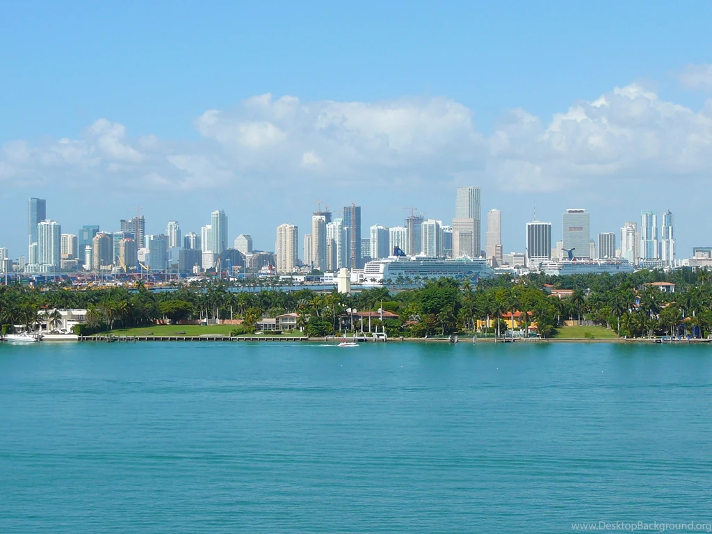 Miami Skyline Wallpapers