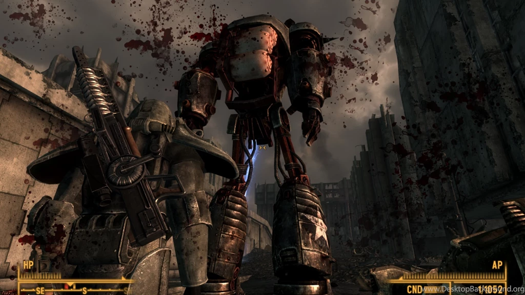 Fallout 3 Liberty Prime Prime Video Games Wallpapers   (