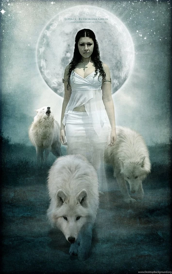 Wolf Spirit • I Fell In Love With These Wolf Goddess...