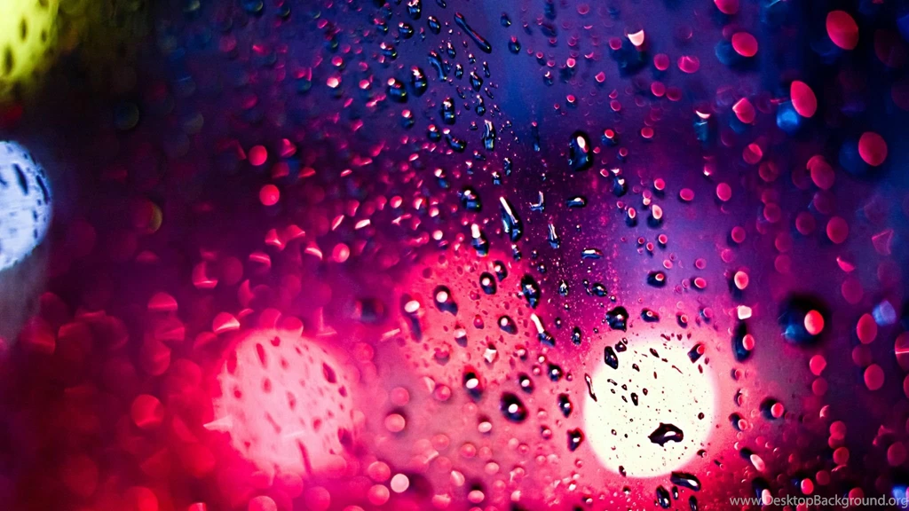 Download Wallpapers 2048x1152 City, Light, Bokeh, Glare, Rain ...