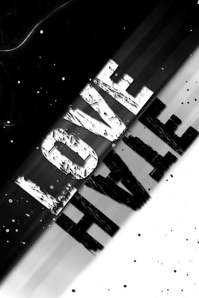 Love Hate iPhone Wallpapers IPhone4 Free Download