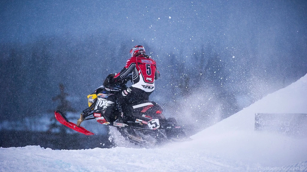 Snowmobile Winter Snow R Wallpapers