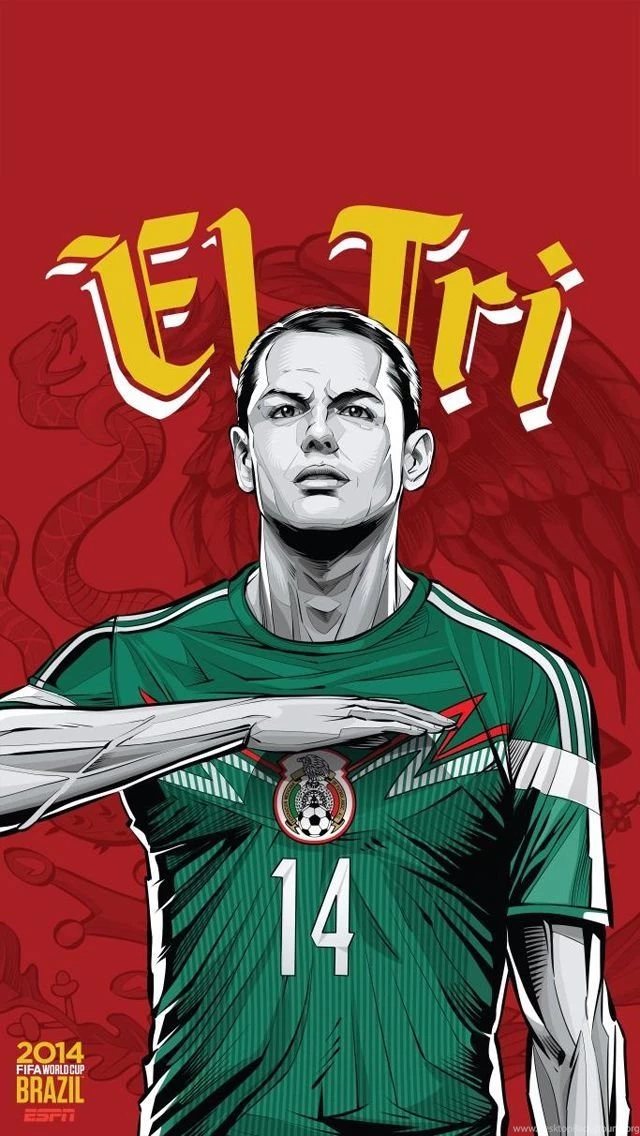 Brazil World Cup 2014 Mexico Best iPhone 5s Wallpapers