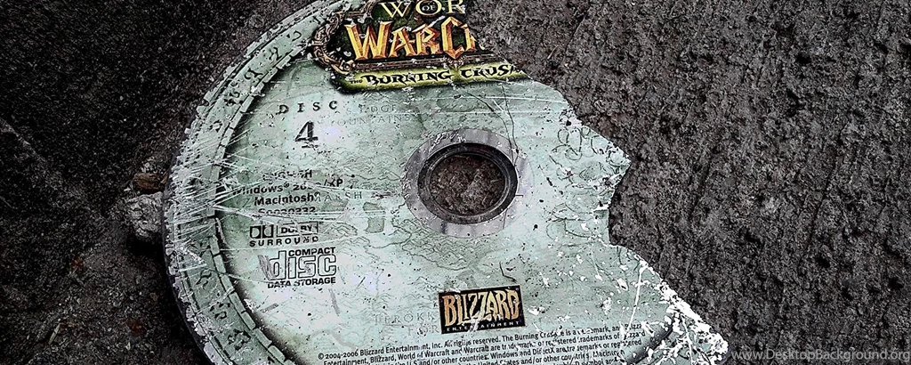 Download Wallpapers 2560x1024 World Of Warcraft, Disk, Cover ...