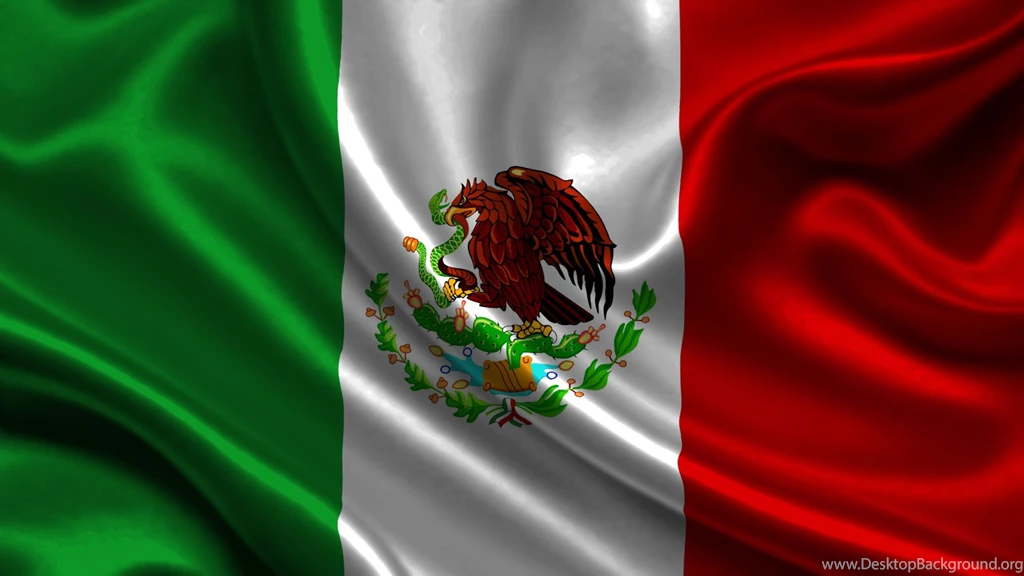 Download Wallpapers 3840x2160 Mexico, Atlas, Flag, Symbol, Emblem ...