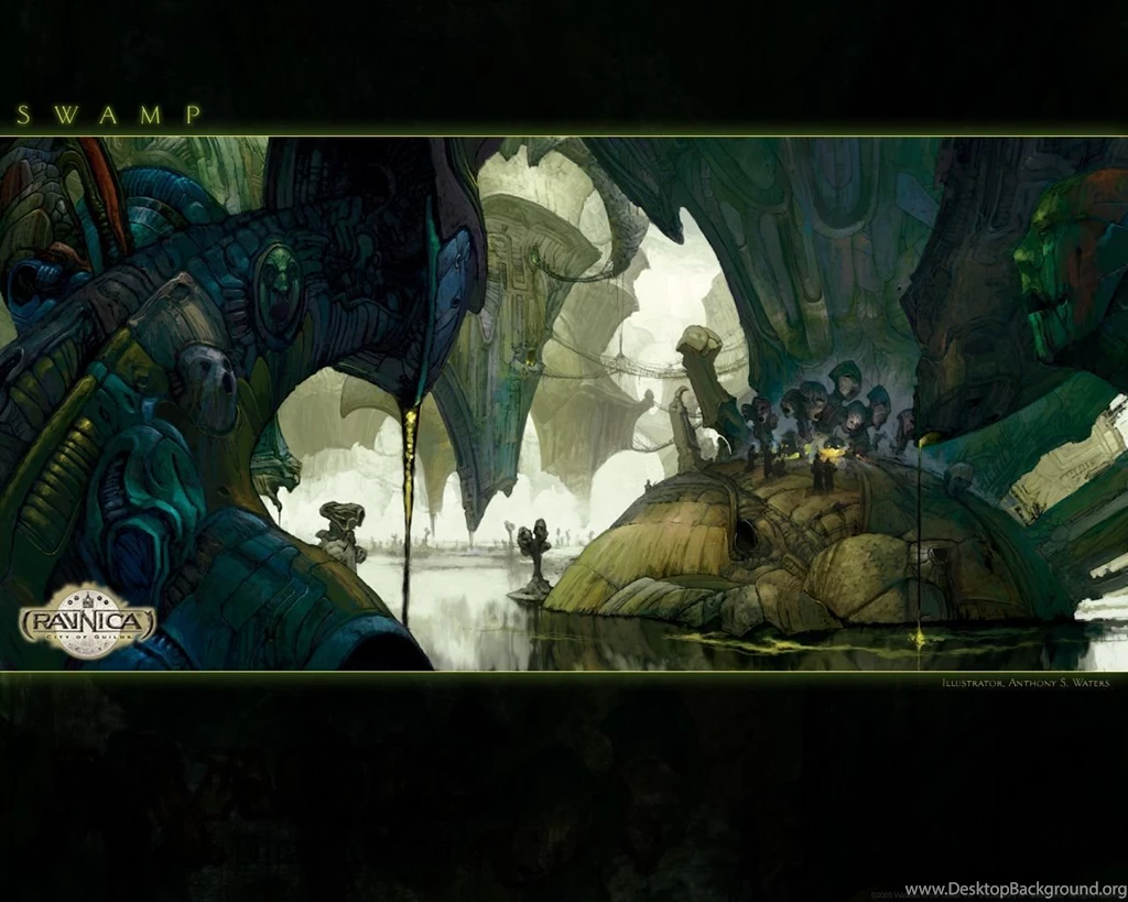 Wallpapers Of The Week: Ravnica Swamp : Daily MTG : Magic: The ...