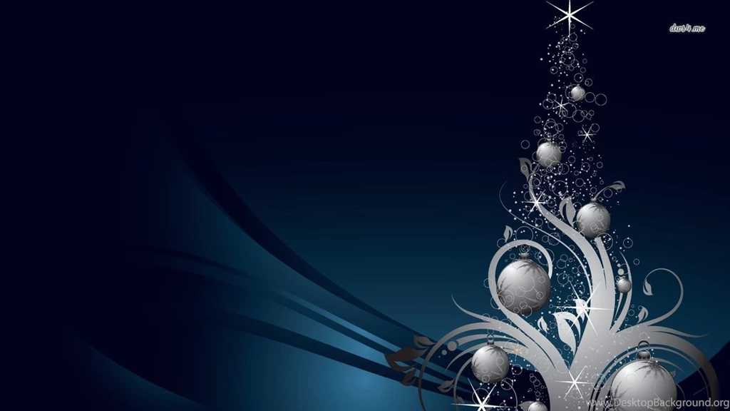 Blue Chritmas Tree Wallpapers   Holiday Wallpapers