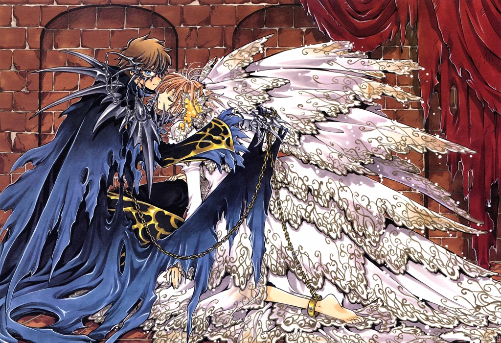 Tsubasa Reservoir Chronicle Series Anime Couple Wings Sakura ...