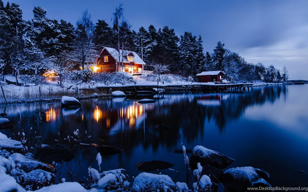 Christmas Night HD Desktop Wallpapers