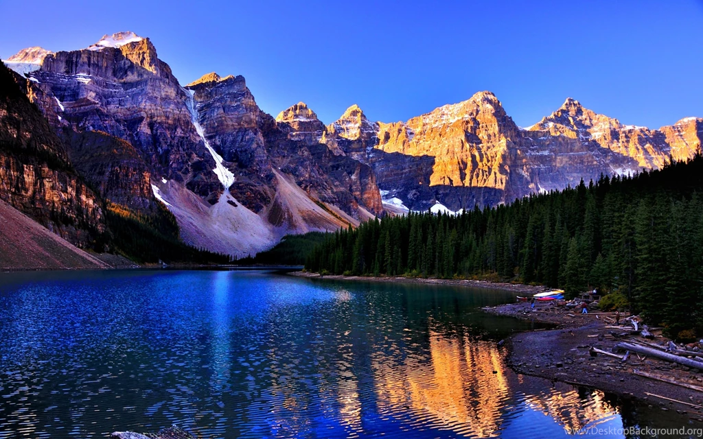 Download Wallpapers 3840x2400 Banff National Park, Canada, Lake ...
