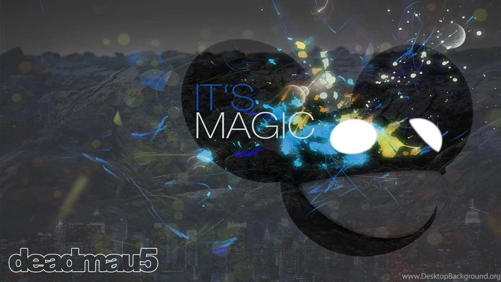 Download Wallpapers 1920x1080 Deadmau5, Graphics, Name, Mouse, City ...