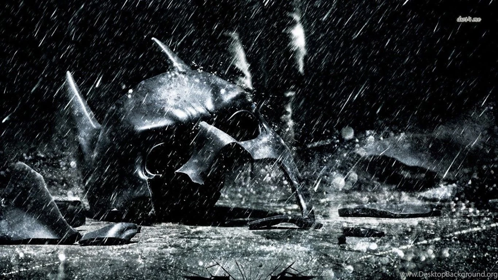 Batman Mask In The Rain Wallpapers Digital Art Wallpapers