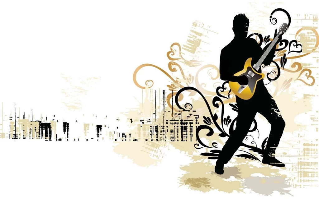 Best Abstract 3D Guitars Wallpapers