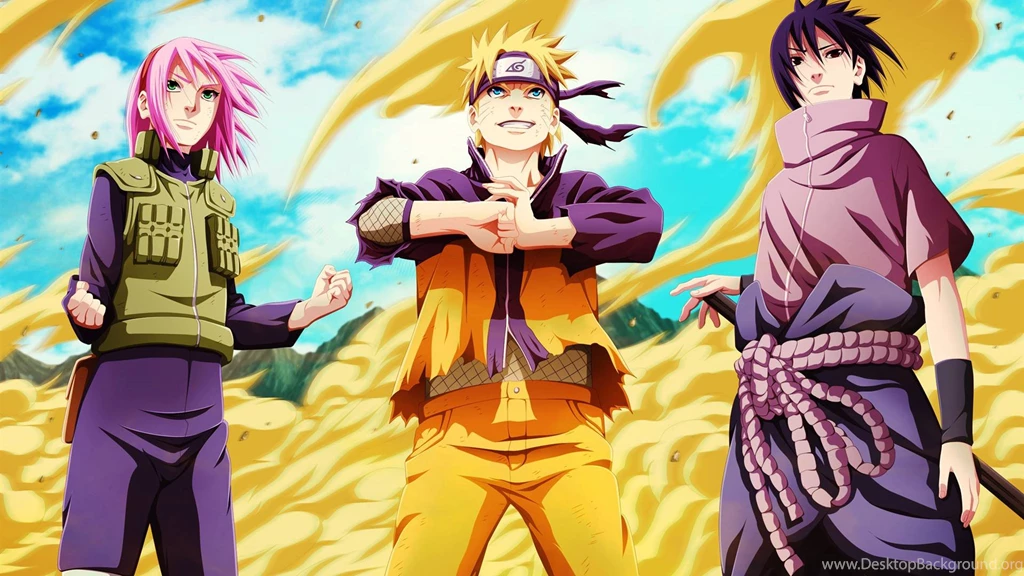 Naruto Sakura Sasuke Team 7 Wallpapers HD