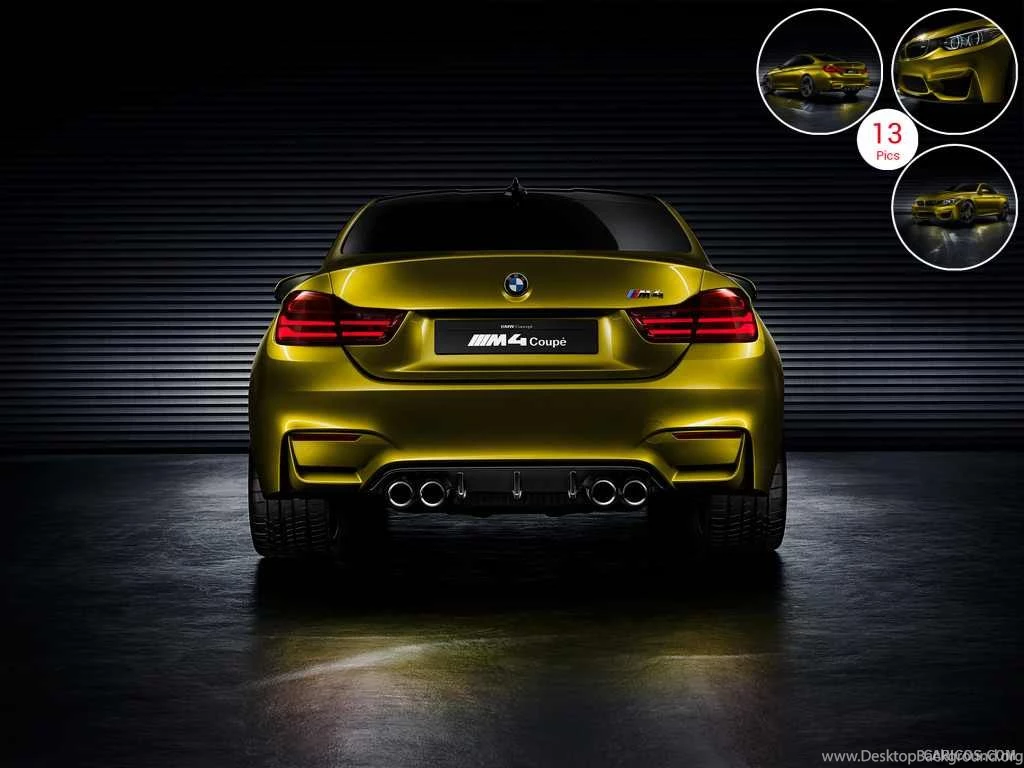 2013 BMW M4 Coupe Concept Rear