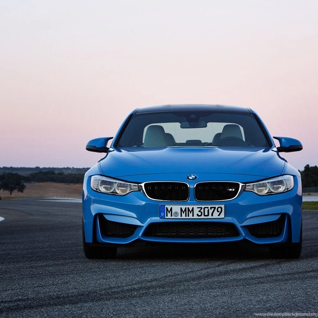Download BMW M3 On A Track Front Wallpapers For IPad