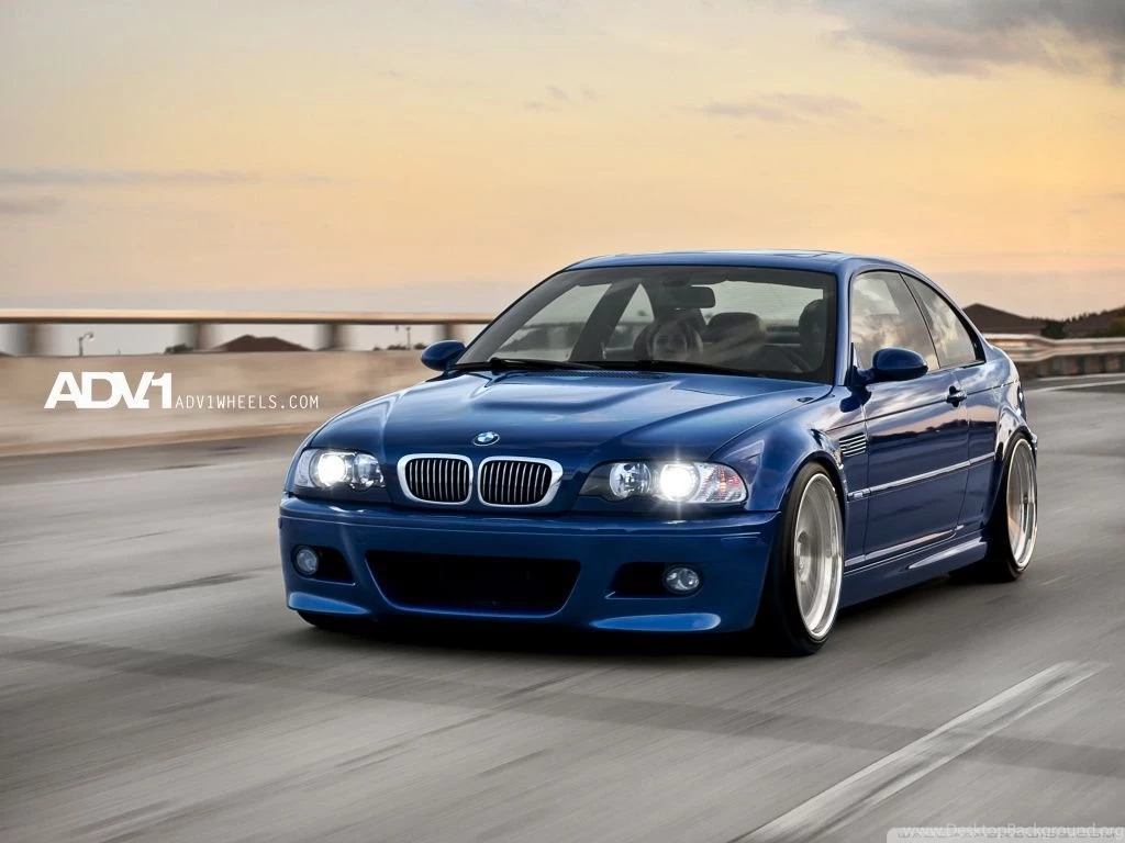 ADV.1 Blue BMW M3 E46 HD Desktop Wallpapers : Widescreen : High ...
