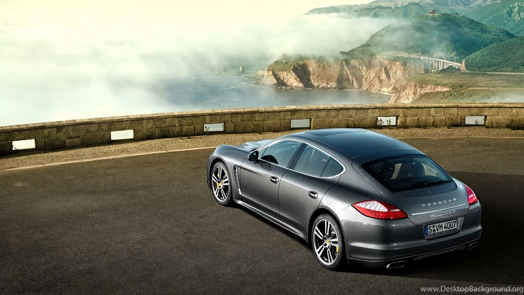 Porsche Panamera Black Wallpapers Image