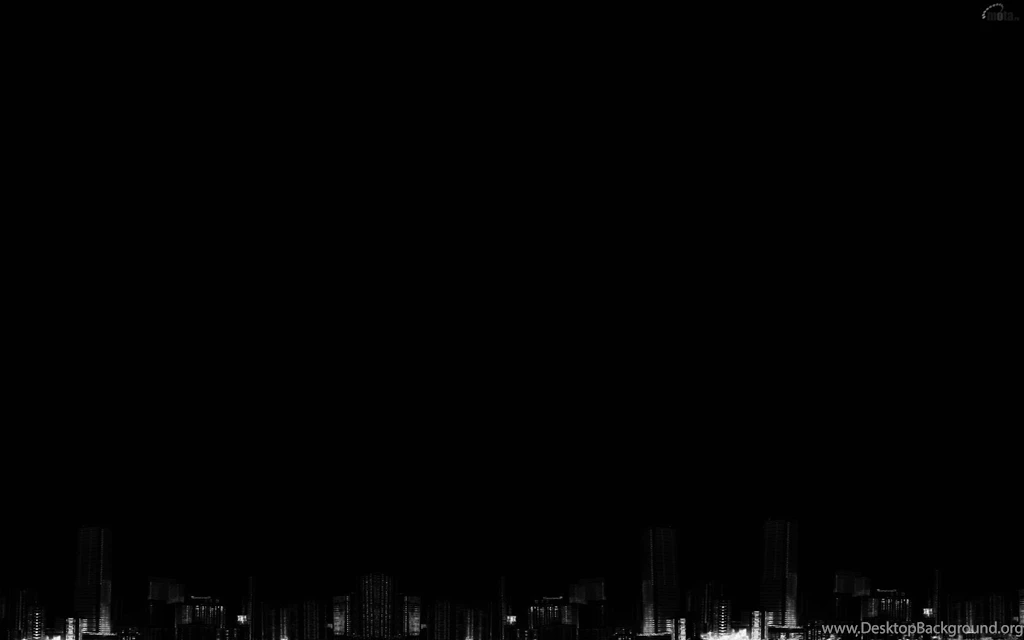 Wallpapers Black, Clean, City SkyLine.