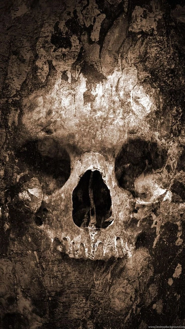 TAP AND GET THE FREE APP! Hard Skull Black Scary Dark Gothic Wierd ...