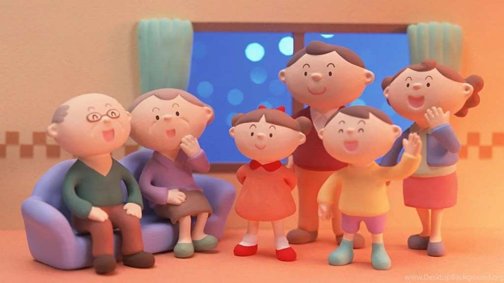 Cartoon Family Backgrounds Wallpapers 1600x900 270733