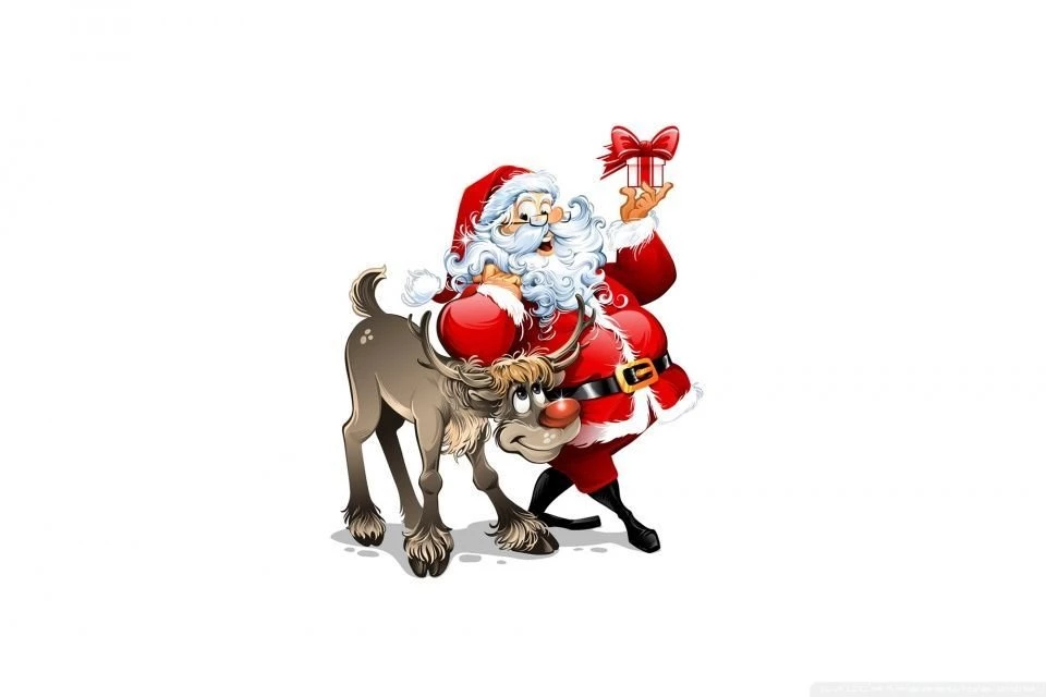 Santa Claus HD Desktop Wallpapers : Widescreen : High Definition ...