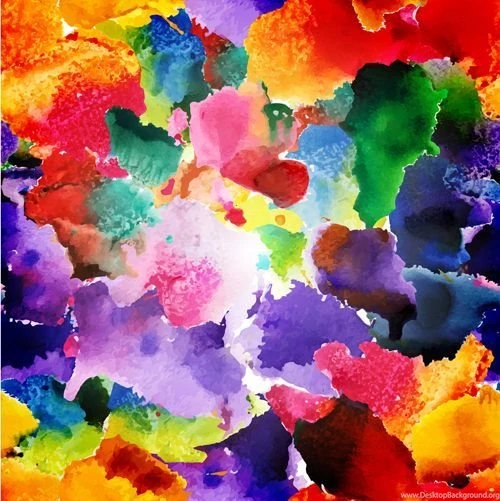 Watercolor Object Abstract Art Backgrounds Vector 03 Vector ...