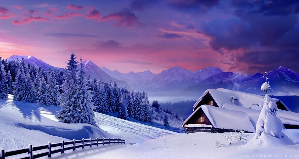 Free Winter Scenes Wallpapers HD For Desktop