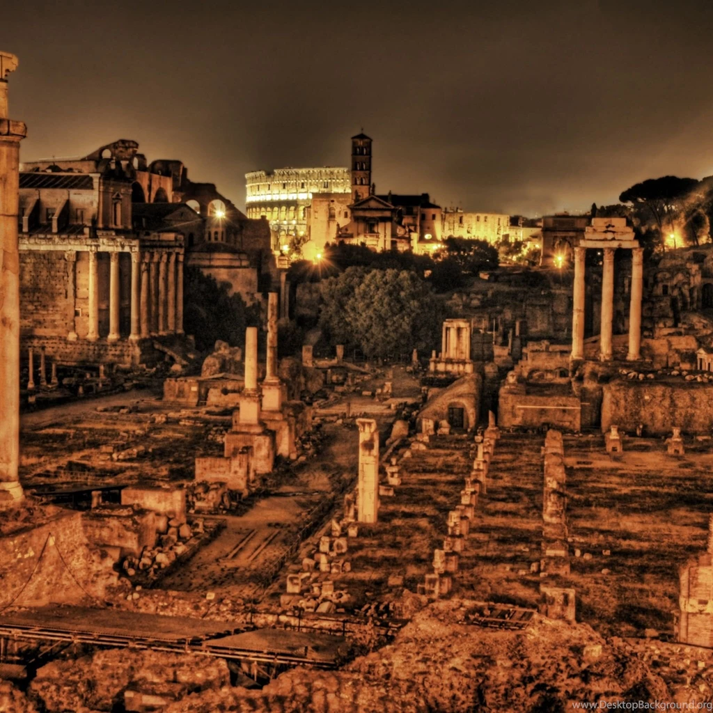 Ancient Roman Forum iPad 3,4 & Air Wallpapers