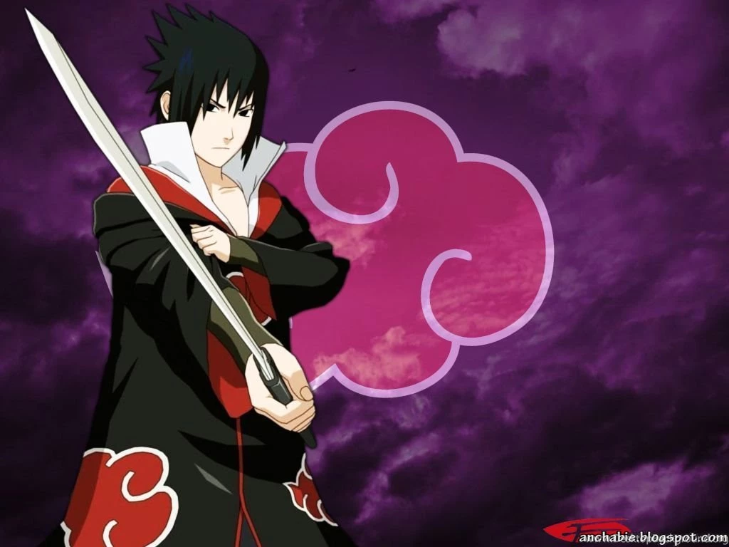 uchiha sasuke akatsuki wallpapers