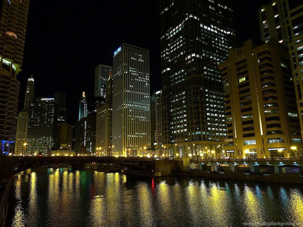Gallery For   Chicago By Night Wallpapers