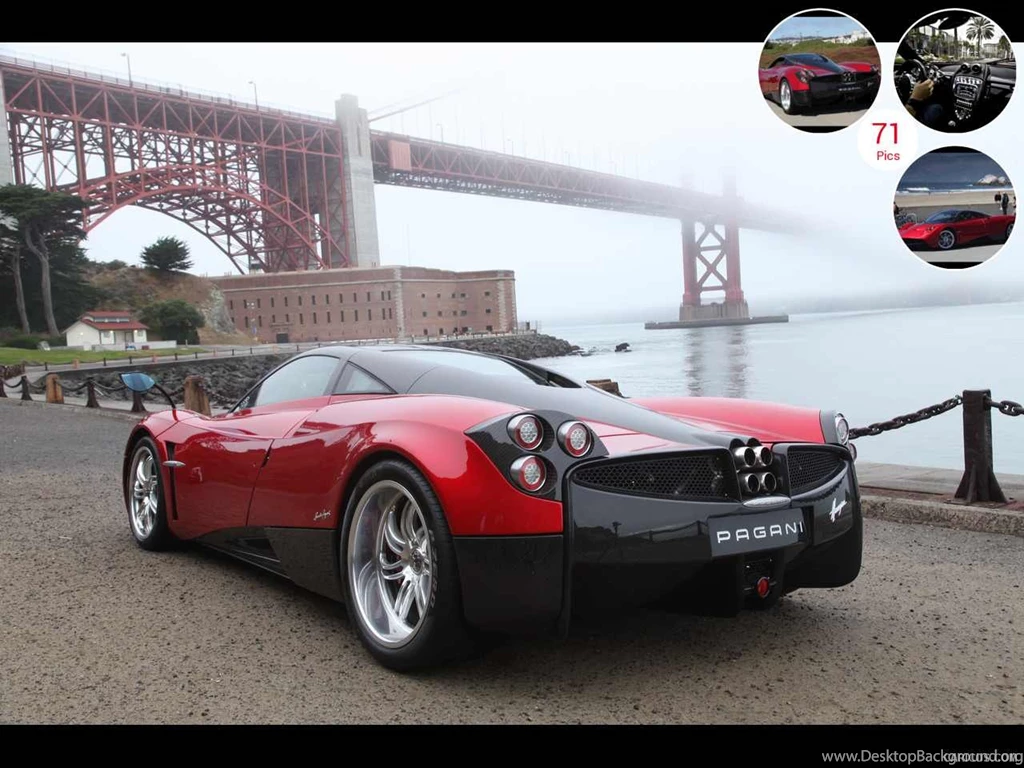 Pagani Huayra   Rear