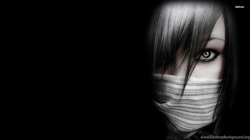 Emo Girl In The Shadows Wallpapers Digital Art Wallpapers