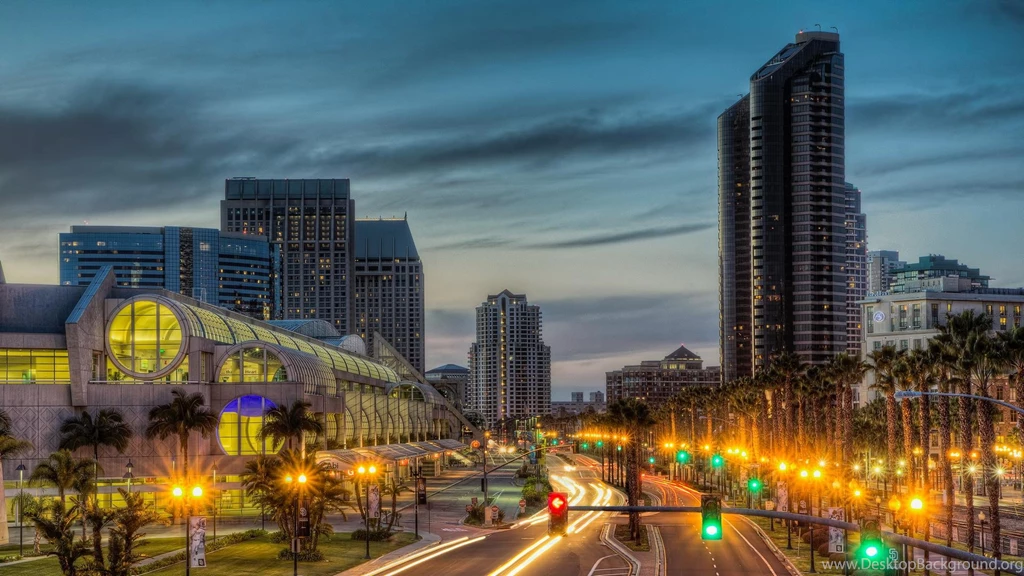San Diego Blvd At Night (