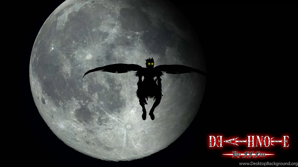 Death Note Full Moon Desktop Backgrounds HD 3840x2160