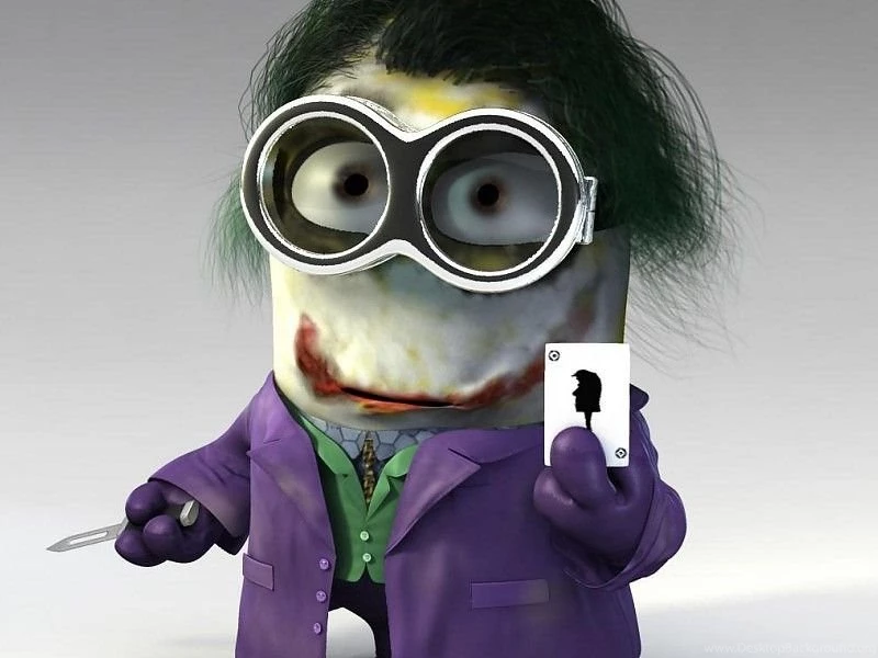 Minion Joker Wallpapers Free Desktop Backgrounds And Wallpapers