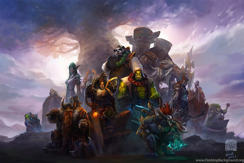 World Of WarCraft WoW Orc Warrior Gnome Men Panda Armor Games ...