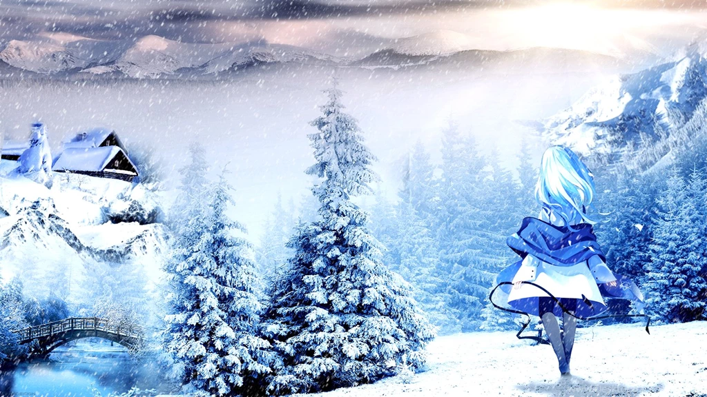 Winter Anime Wallpapers By ATNDesign On DeviantArt