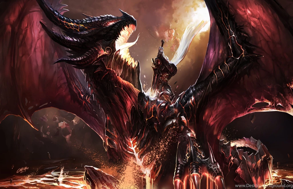 Dragon Warrior Sword World Of Warcraft WOW Fantasy Wallpapers ...