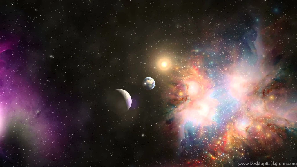 Fly To Space Earth FULLHD! Backgrounds Video,backgrounds Video ...