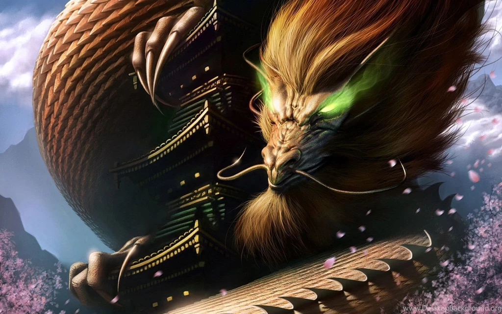 Gallery For Dragon Desktop Wallpaper Backgrounds