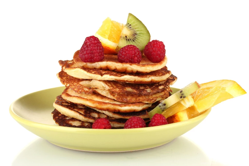 Pancakes, Kiwi, Berries, Orange, Health, Cooking, Food Wallpapers